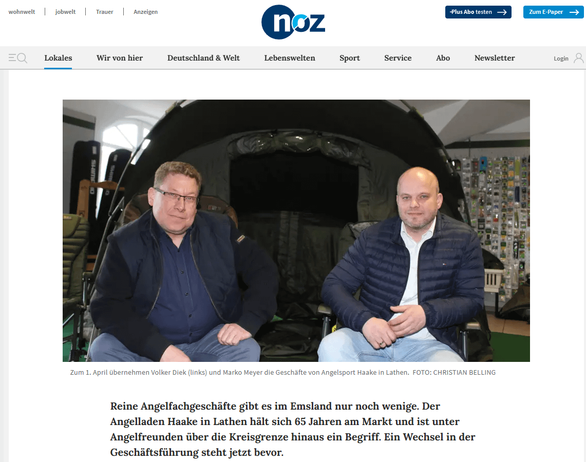 Die NOZ berichtet